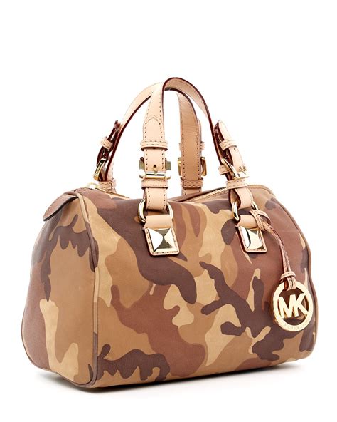 Michael michael kors camo small satchel camo 